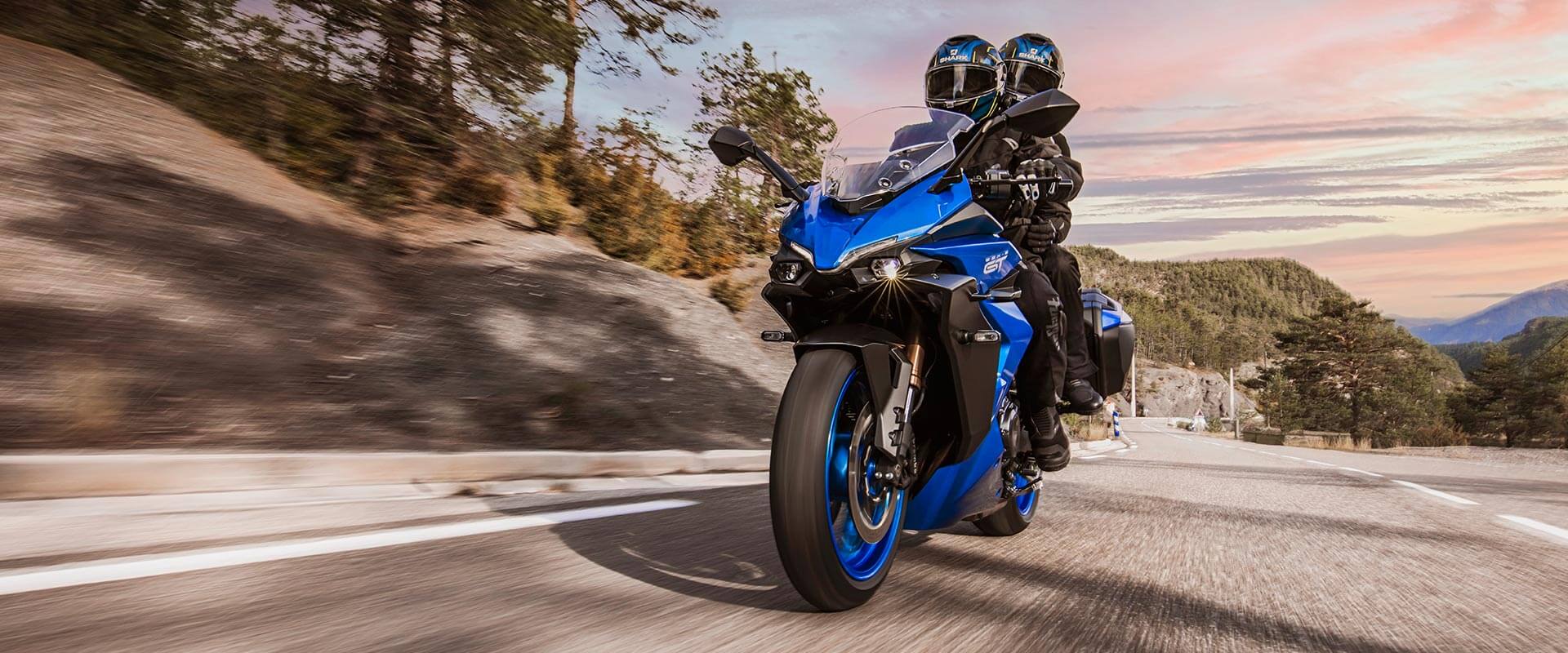 suzuki GSX-S1000GT bike on road