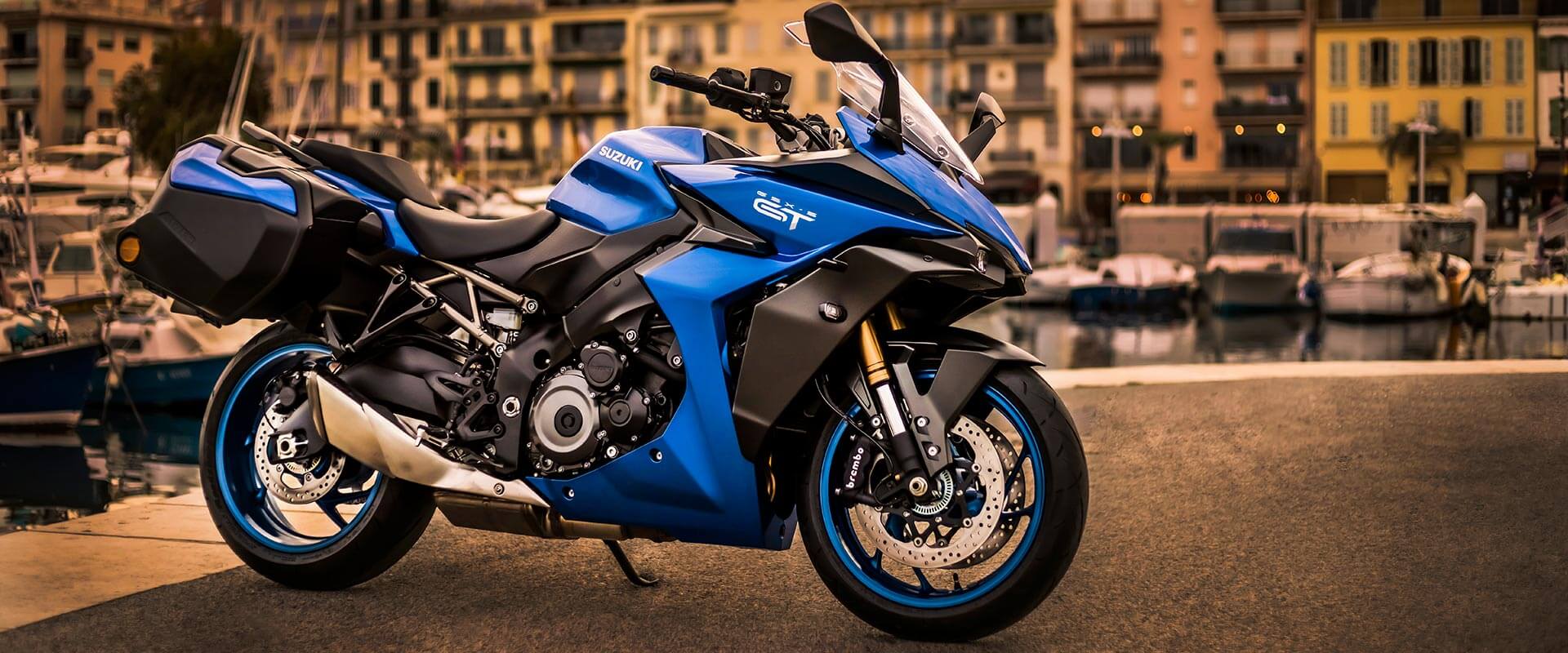 suzuki GSX-S1000GT bike on road